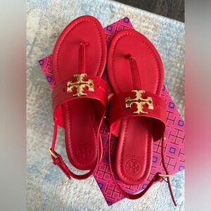 Tory Burch red sandal